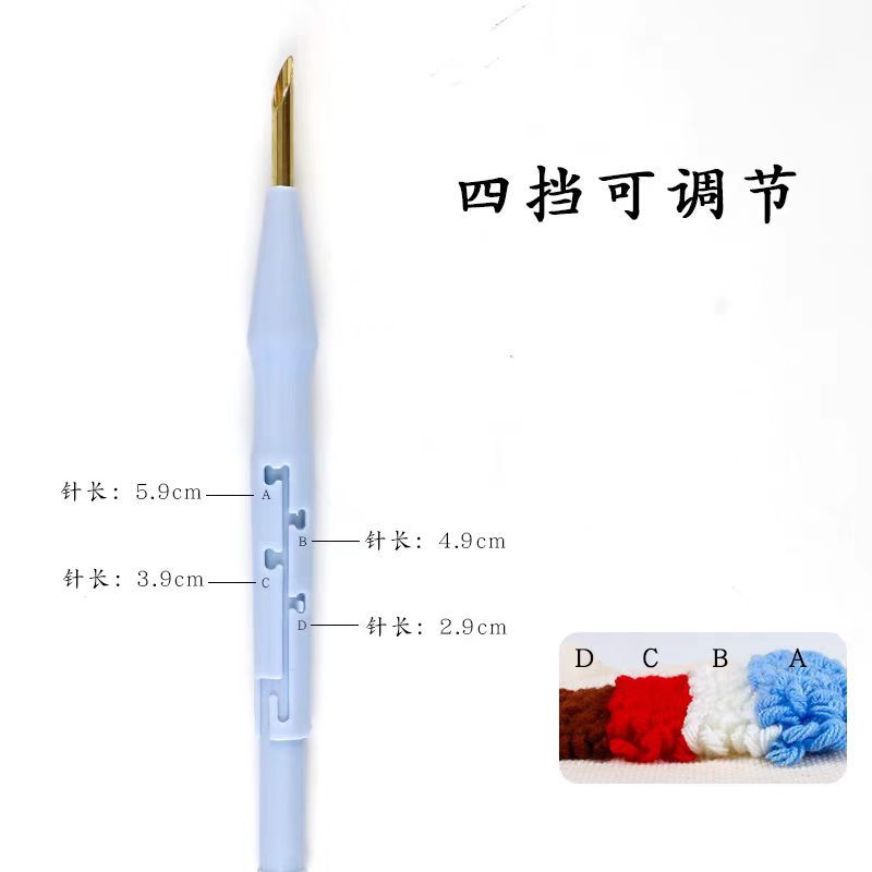 Needlepoint Embroidery Needle Russian Yarn Handmade Embroidery Thick Copper Needlepoint Pen Stump Embroidery Thick Yarn Embroidery Wooden Handle Needlepoint Needle