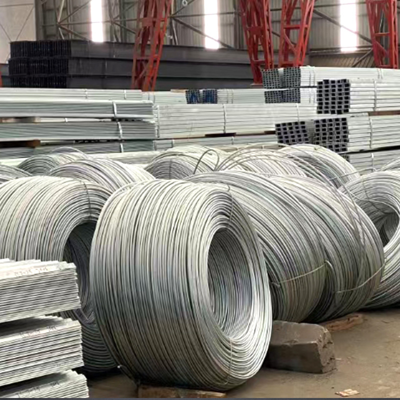 Solid Galvanized Round Steel Construction Lightning Protection Q235B High Zinc Layer Galvanized Round Steel in Various Specifications Available from Stock