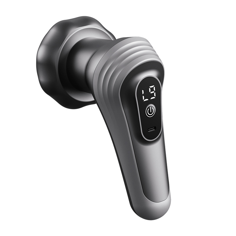 Electric Massager for Cervical Spine, Waist, Back and Legs, Meridian Dredging, Handheld Massager, Whole Body Multi-Functional Fat Pusher for Home Use