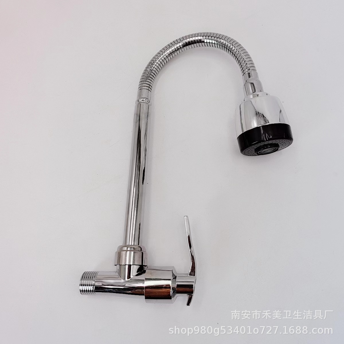 Cross-border Wall-mounted Universal Single Cold Water Faucet Rotatable Vegetable Basin Sink Single Cold Water Faucet Wash Basin Faucet