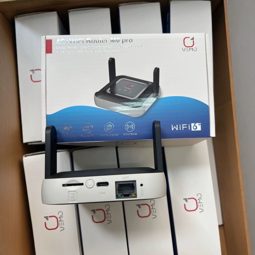 Hby 4g Cpe Router M6 Pro with 5200Mah Battery with B28 Band Support Wifi 6