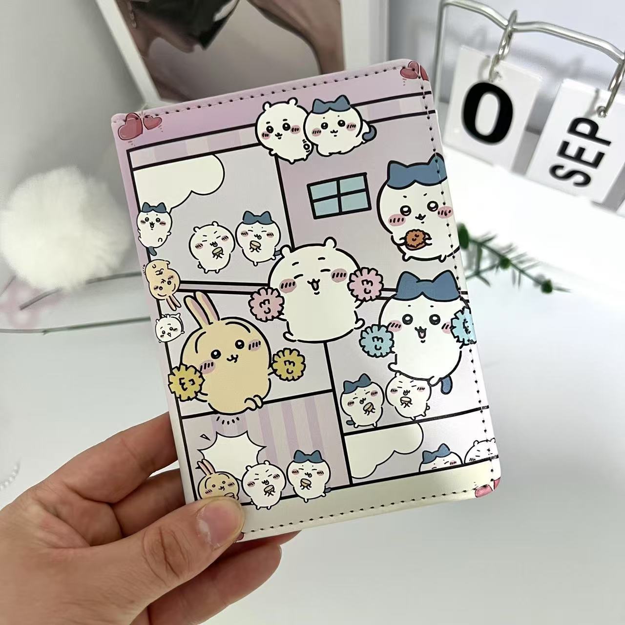 Оптовая поставка короткого кошелька для паспорта Chiikawa