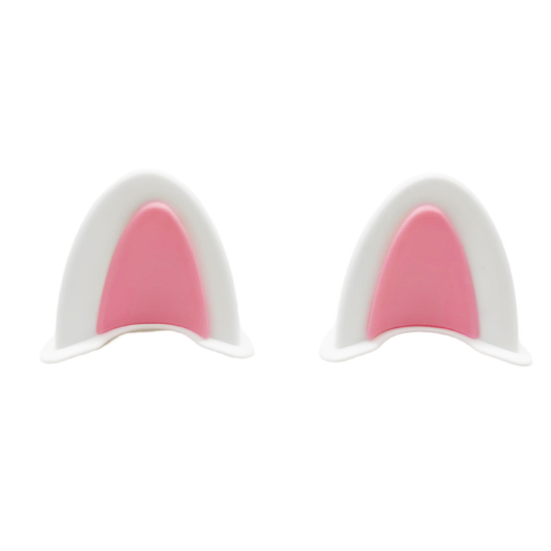 Electric car helmet decoration takeaway rider personality accessories cat ear stickers motorcycle universal horn tentacles diy