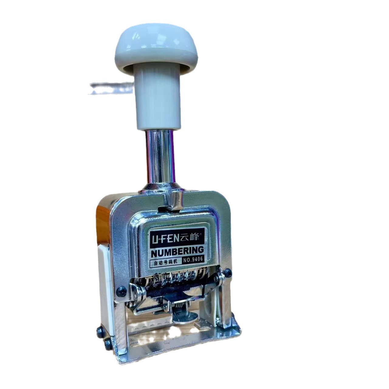 Production Date Digital Manual Numbering Inkjet Printer Automatic Coding Machine 678-Bit Automatic Number Machine