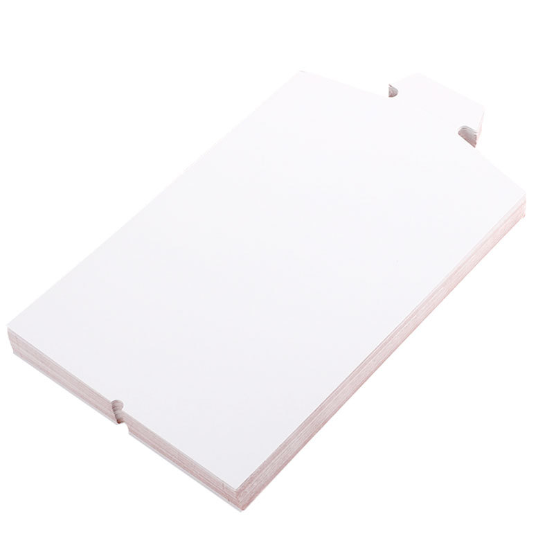 Manufacturer Customized Lining Paper Clothing Packaging Not Easy to Fall Off Lining Cardboard Shirt T-Shirt Bag Clothes White Card Cardboard