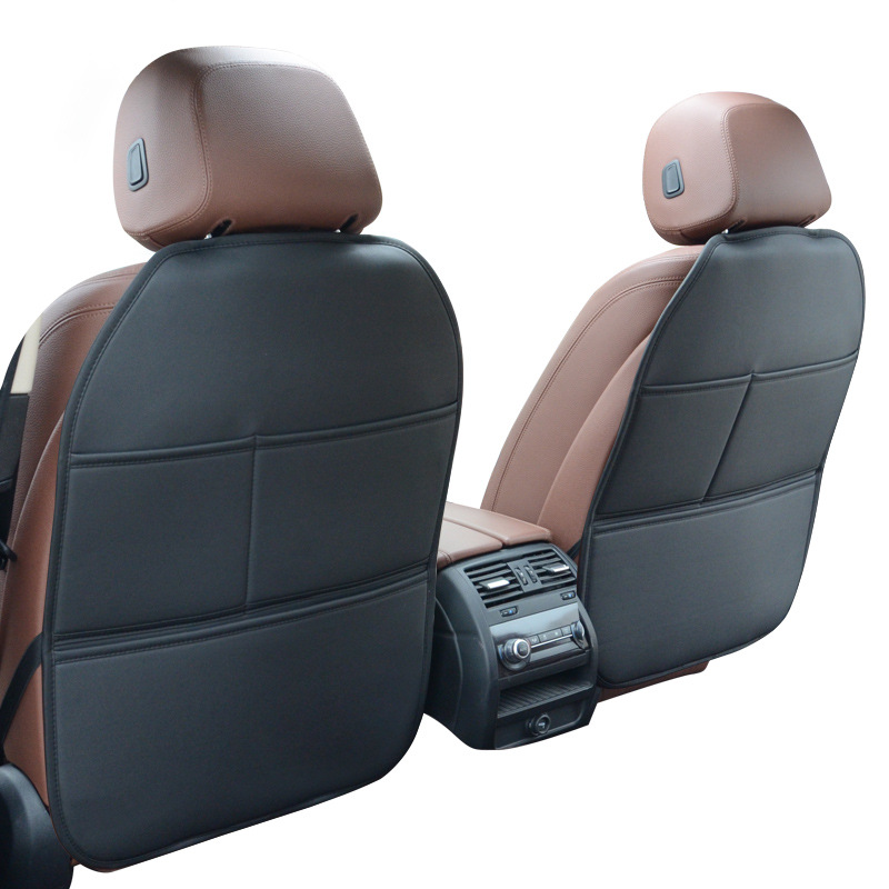 Car anti-kick pad rear seat back protective cover car anti-dirty pad Four Seasons universal non-slip car interior supplies