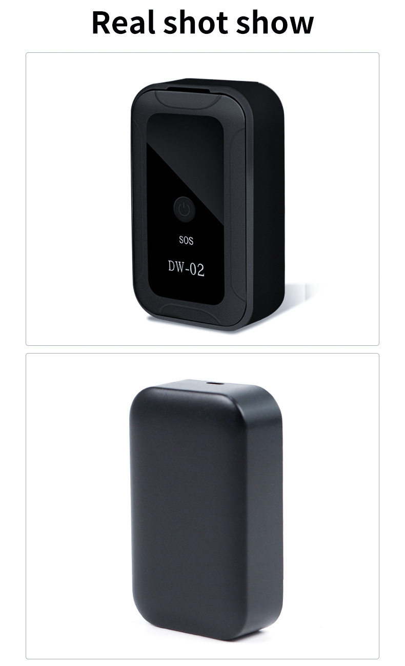 DW-02 locator GPS locator module 4G installation-free tracker SOS anti-theft device for the elderly and children anti-lost G