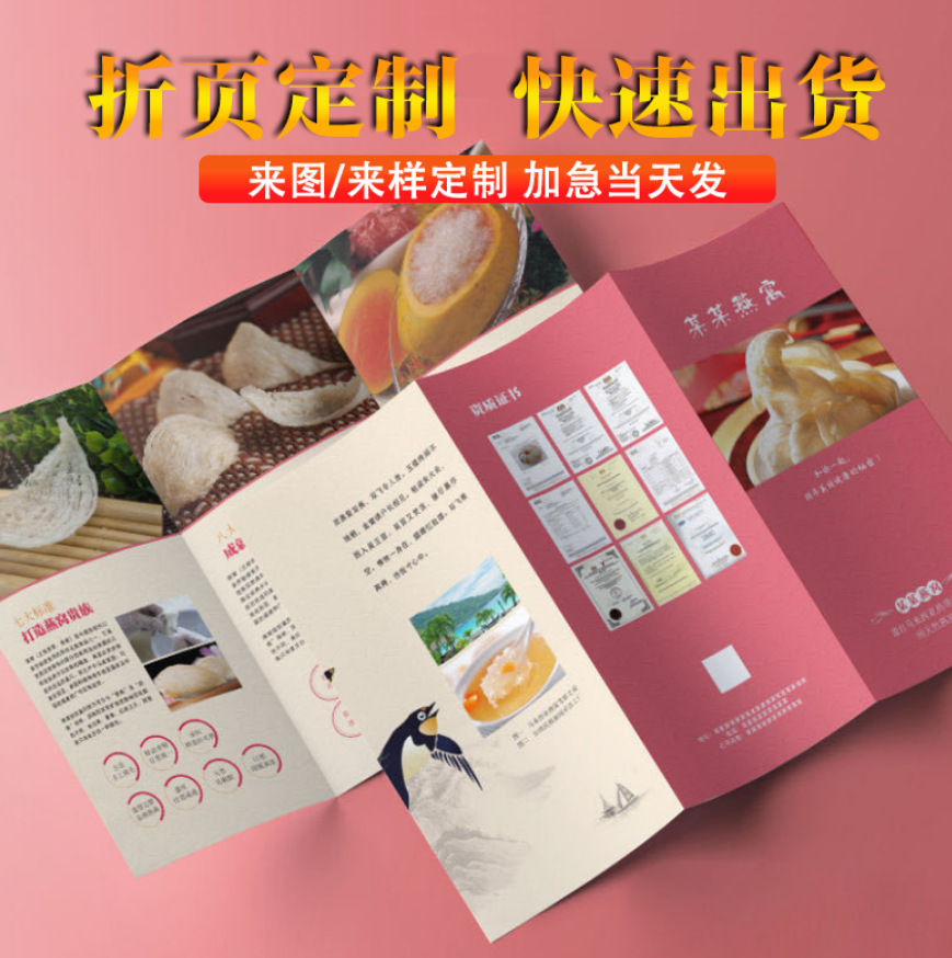 Folded Leaflets, 70% off Page Black and White Instruction Manual, Single Page Color Leaflet, Product Warranty Card Manual