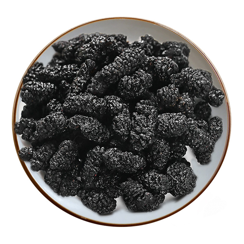 Wholesale Dried Black Mulberries, Ripe Mulberries Without Sand or Sulfur, Dried Mulberries for Tea, Premium Extra-Large Fruit