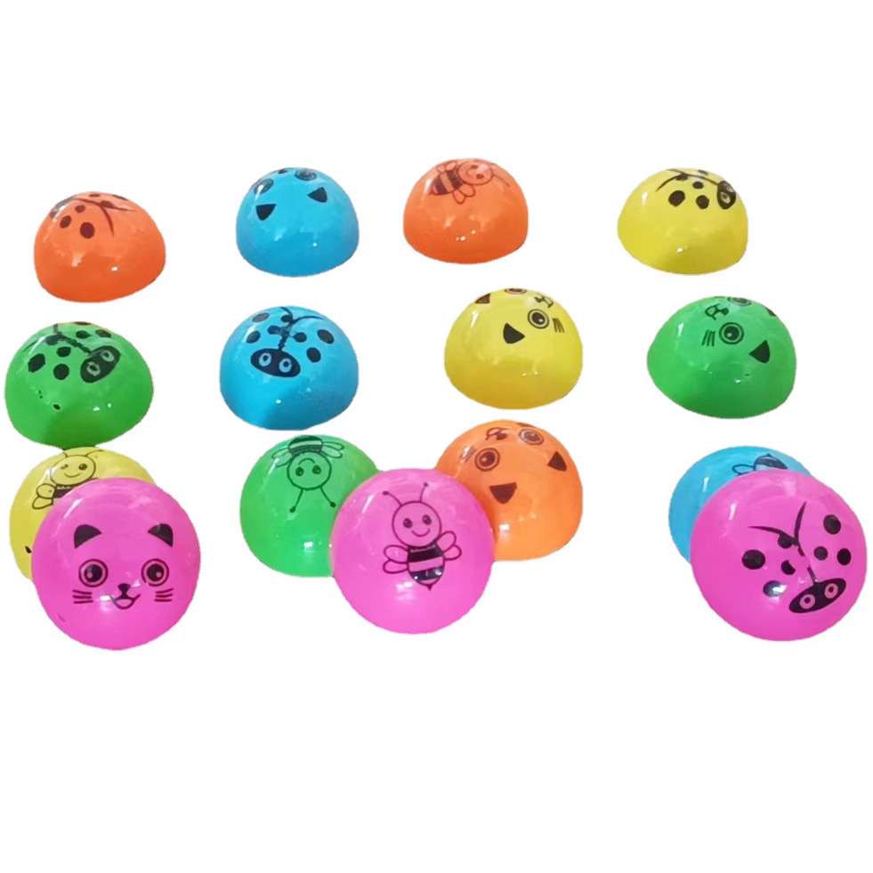Small Q version cartoon pull back car drop-resistant inertia children student prize 50MM egg ball toy gift wholesale
