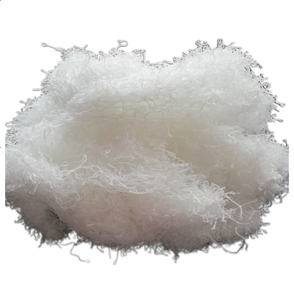 White Cotton Yarn, Painted and Rubbed with Hardener, White Cotton Silk for Making Glue from Mahogany, Waxing and Polishing Care, Painted White Silk
