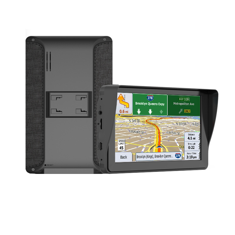 Cross-border foreign trade 7-inch gps navigator car universal HD 8G 256M truck Europe and America Amazon new