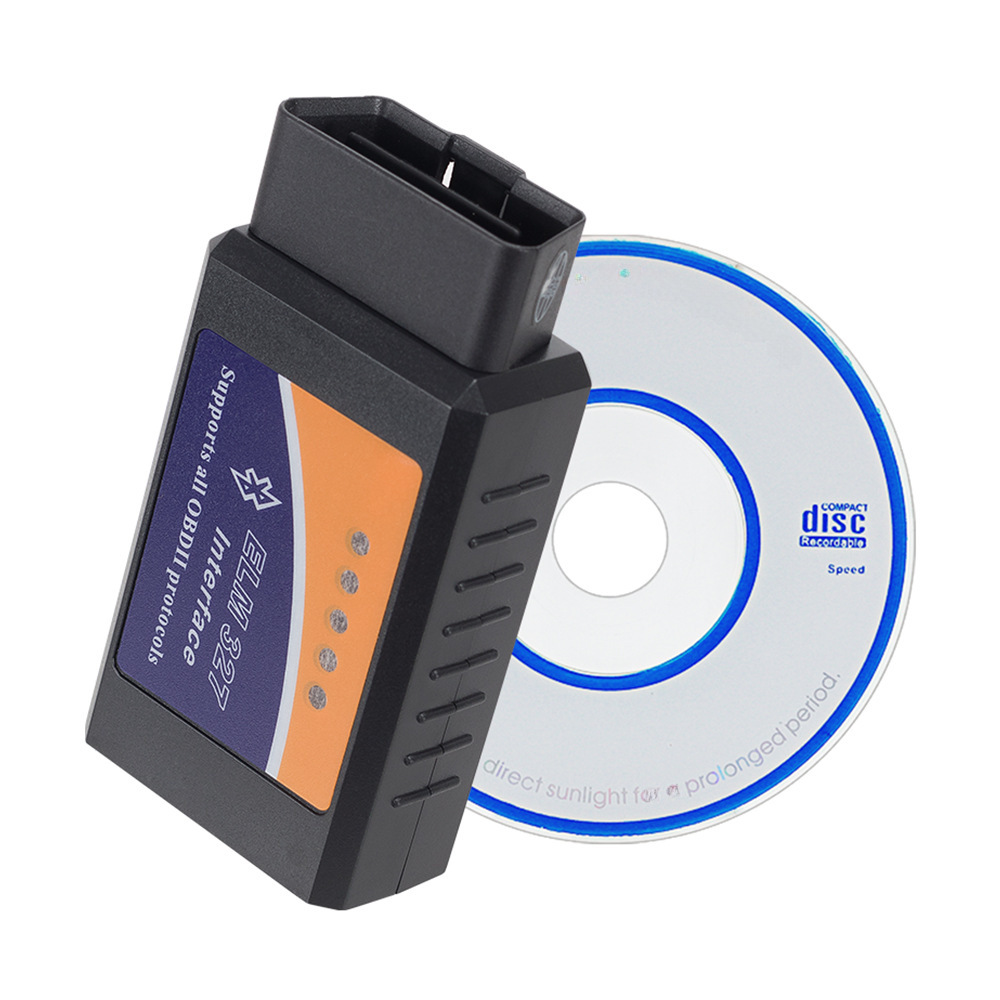 obd2 V2.1 domestic chip elm327 automobile fault diagnosis instrument detector Bluetooth diagnosis foreign trade version