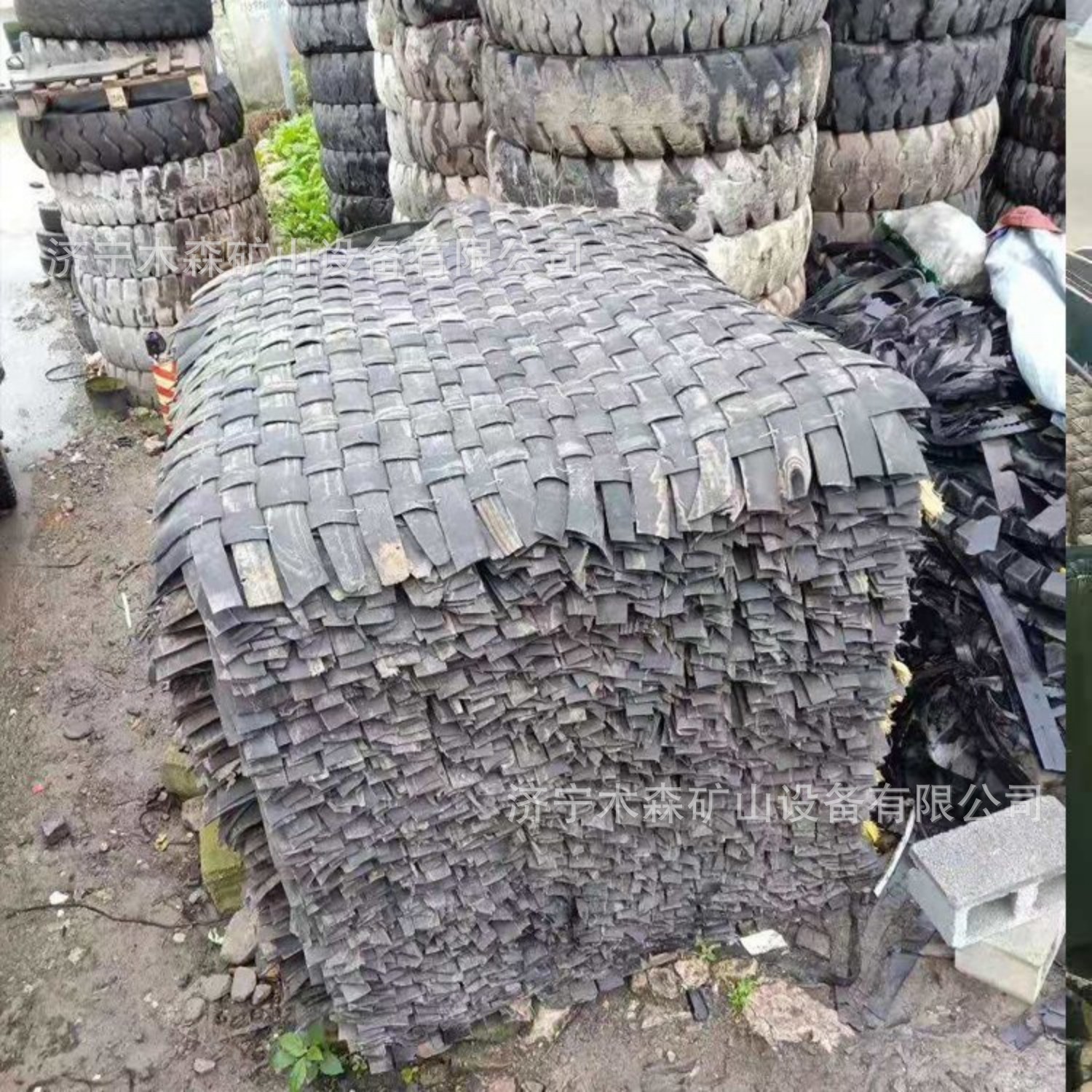 Mining Rubber Gun Cover Tunnel Protection Engineering Buffer Gun Net Blasting Gun Curtain Rock Safety Thickened Protective Blanket