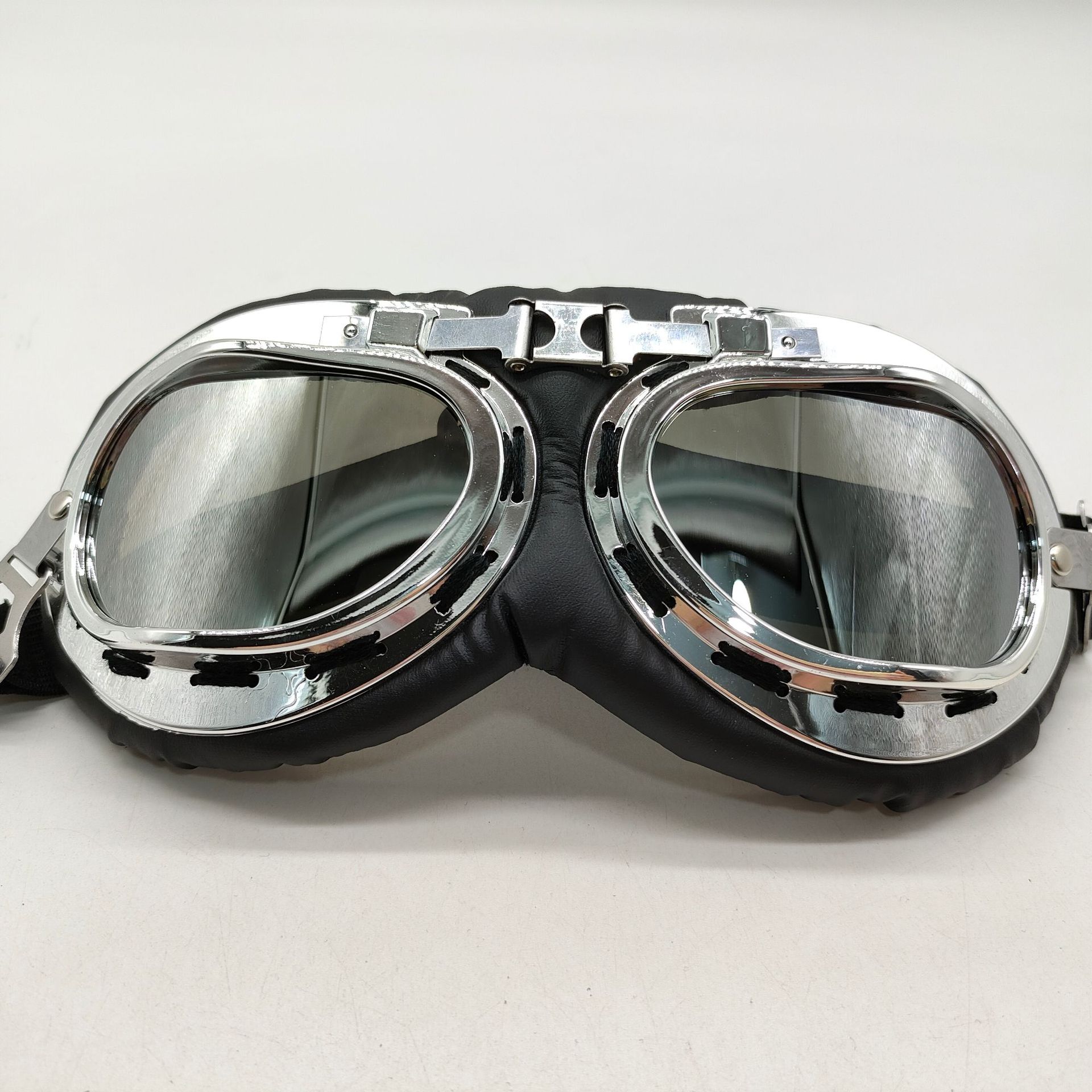 Motorcycle Harley Goggles, Windproof, Anti-Uv, Retro Trendy Off-Road Riding Sunglasses, in Stock