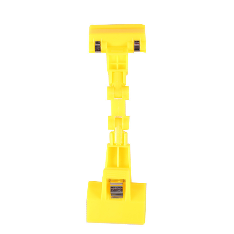 Advertising Clip Plastic Clip Store Supermarket Pop Label Price List Display Clip Thumb Plastic Mechanical Clip