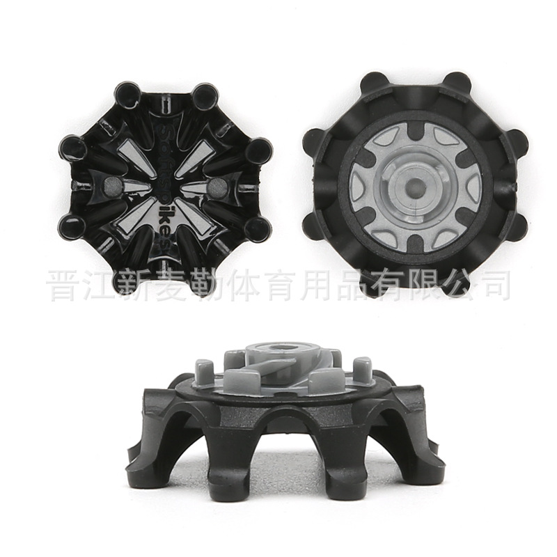 новые шипы для гольфа 2023 года с отверстиями, низкие зубья, быстро вращающиеся шипы