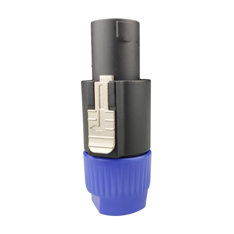 Pure copper four-core audio professional speaker plug adapter ohm Cannon amplifier stage horn connector accessories