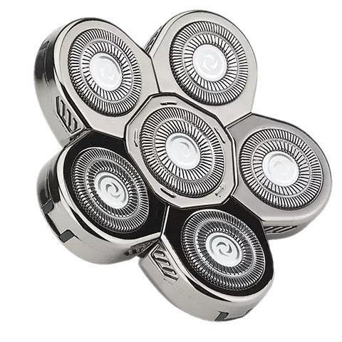 Bald Head Tool Spare Blade, Bald Head Hair Clipper Accessories Five-Blade Head, Bald Head Hair Clipper Blade