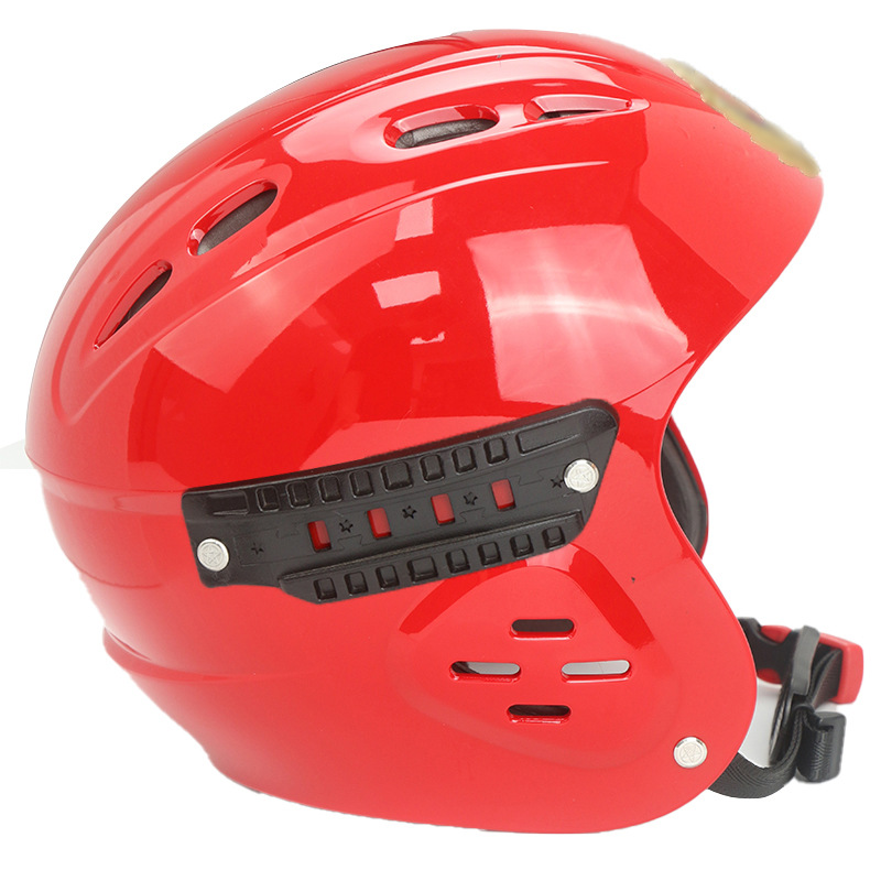 Marine Protective Helmet, Water Rafting Sports Head Protection Helmet, Outdoor Flood Prevention Water Rescue Helmet, Waterproof