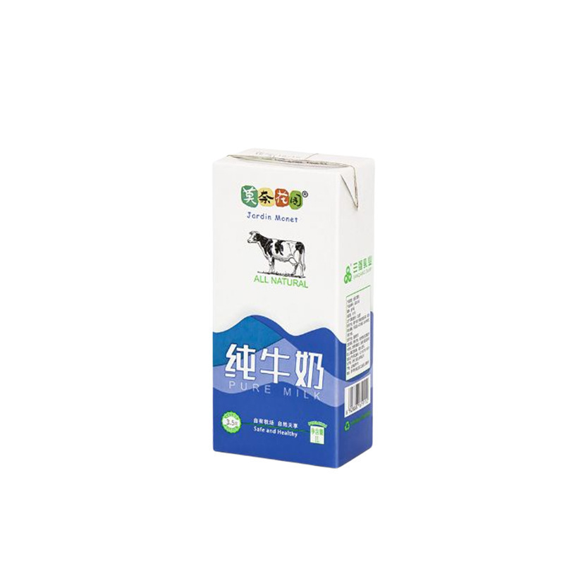 Monet Garden Pure Milk 1L Whole Box Commercial High Calcium Full-Fat Adult Breakfast Milk Coffee Milk Tea Shop Latte Art Raw Materials