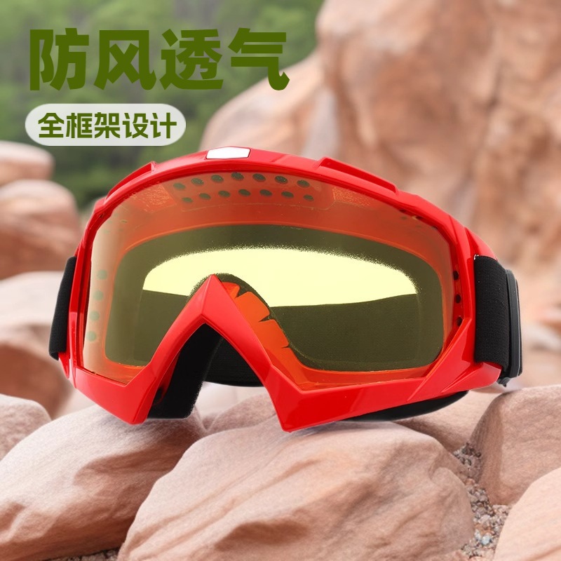 Мотоциклетные очки для вождения по бездорожью, ретро, ветрозащитные, всепогодные, спортивные, оптом