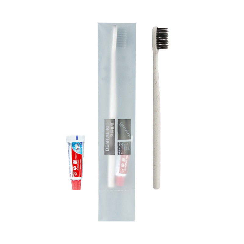 Disposable Toothbrush and Toothpaste for B&B and Hotel, Soft-Bristled Toothbrush, Disposable Toothbrush, Home Hospitality Toiletry Set