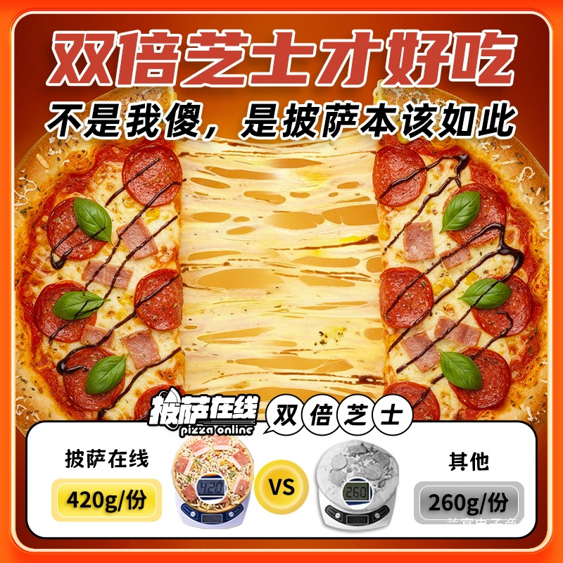 Pizza Online 9inch Pizza Heating Ingredients Commercial Ingredients Homemade Baked Pie Base Semi-Finished Products