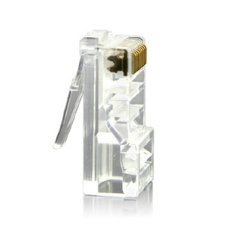 RJ45 network Crystal Head a pack of 1000 eight-core 8P8C network cable Crystal Head whole pack RJ45