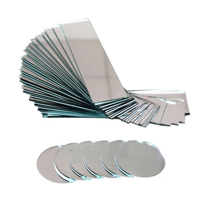 Manufacturer Glass Mirror Processing 1Mm-5Mm Round Square Special-Shaped Led Cosmetic Mirror Gift Mirror Asymmetrical Lens