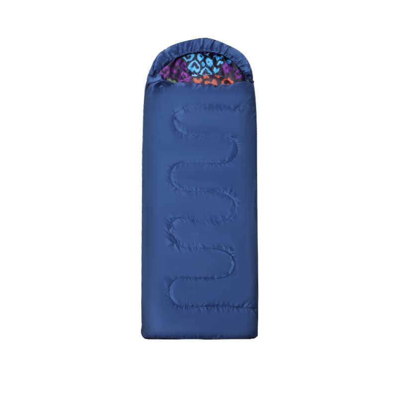 Envelope with Hood Spring Summer Autumn Three Seasons Outdoor Travel Sleeping Bag Adult Camping Camping Train Sleeping Bag Single Sleeping Bag