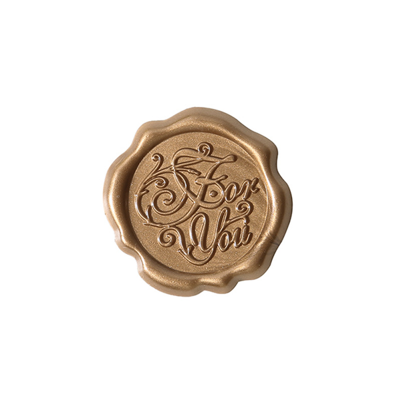 Paint Seal Wax Label Embossed Paint Coin Paint Sticker Wedding Invitation Card Vintage Decoration Self-adhesive Envelope Sealing Sticker