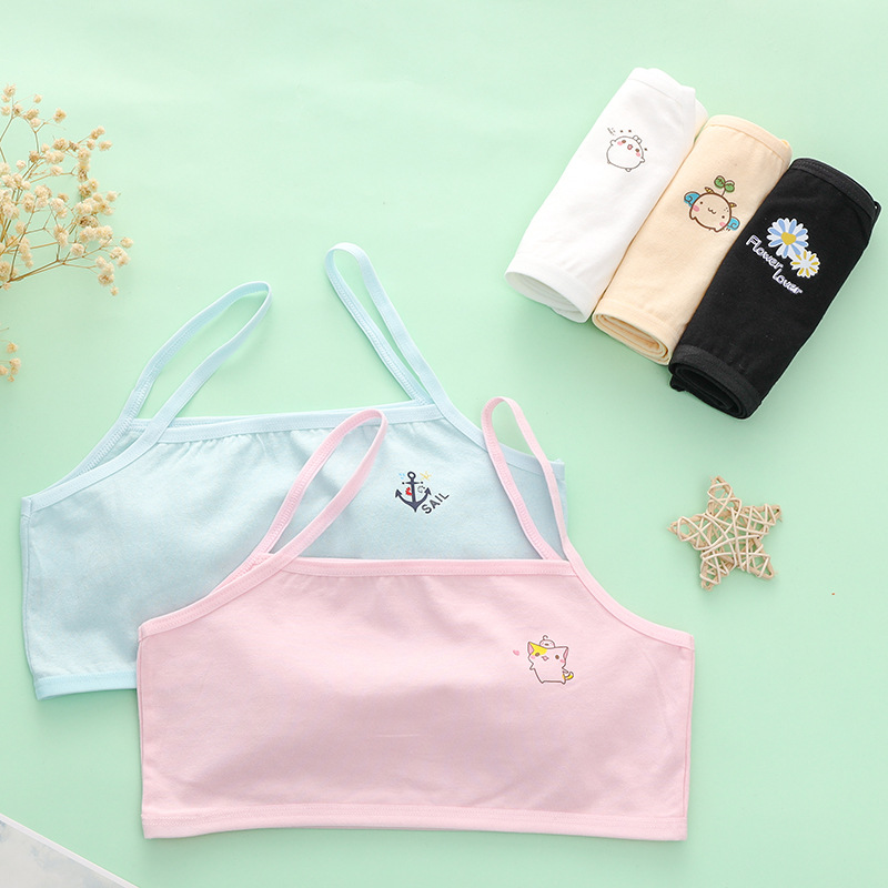 Development period small vest female student girl underwear big children 9-12-15-16 years old girl primary school girl bra