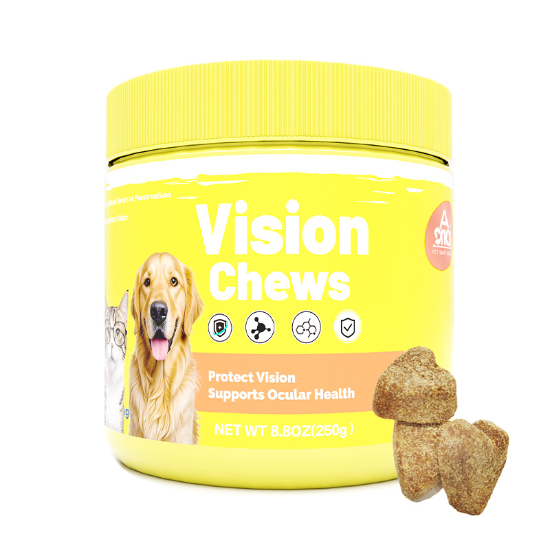 Oem Pet Visual Protection Foreign Trade Cross-Border Supply Oem Soft Chewable Tablets Odm Pet Dietary Supplements