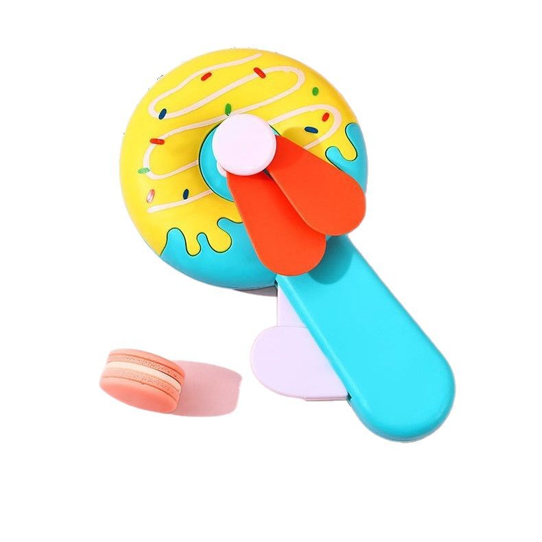 Children's Hand Fan Creative Animal Unicorn Cross-Border School Gift Fan Toy Hand-Cranked Small Fan