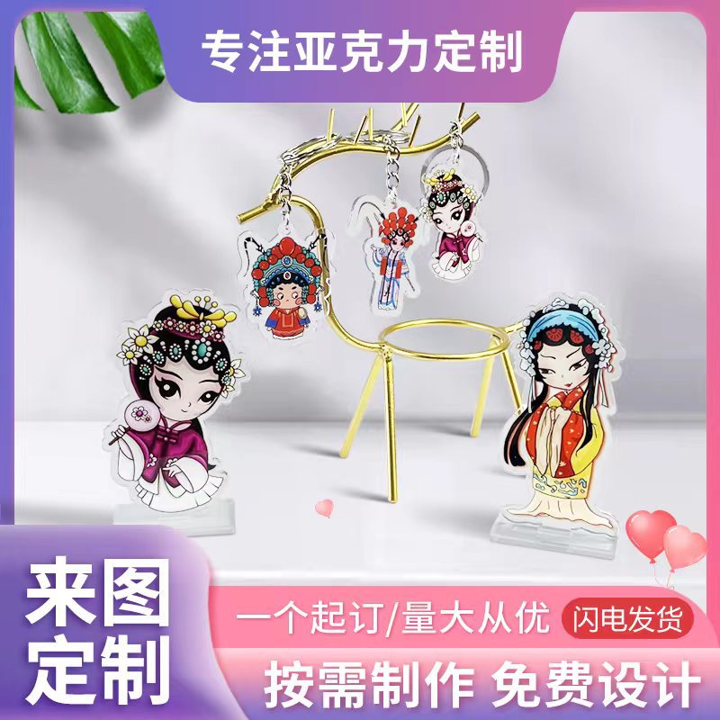 Акриловая ключница на заказ подвеска тег планшета лазерная фото мультяшные персонажи