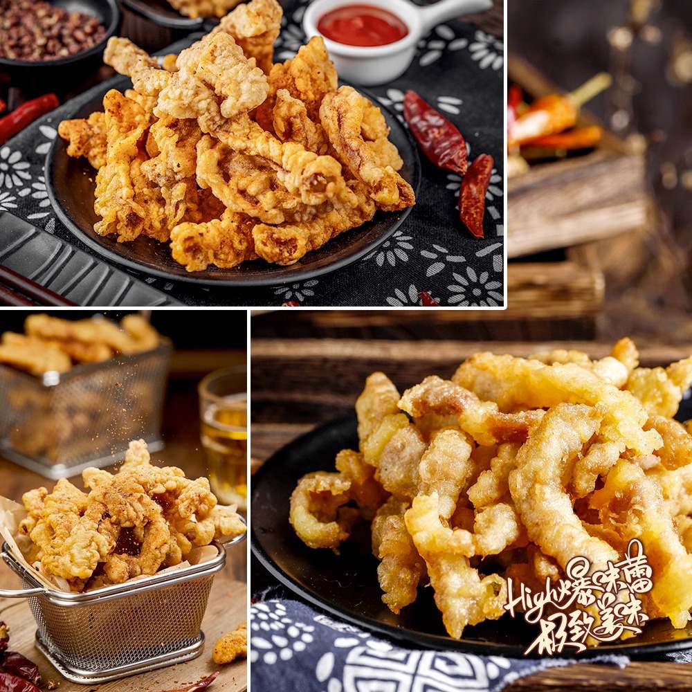 Baked darling fried small crisp meat special powder 500g crisp meat crisp powder household crisp fried small crisp meat powder wholesale