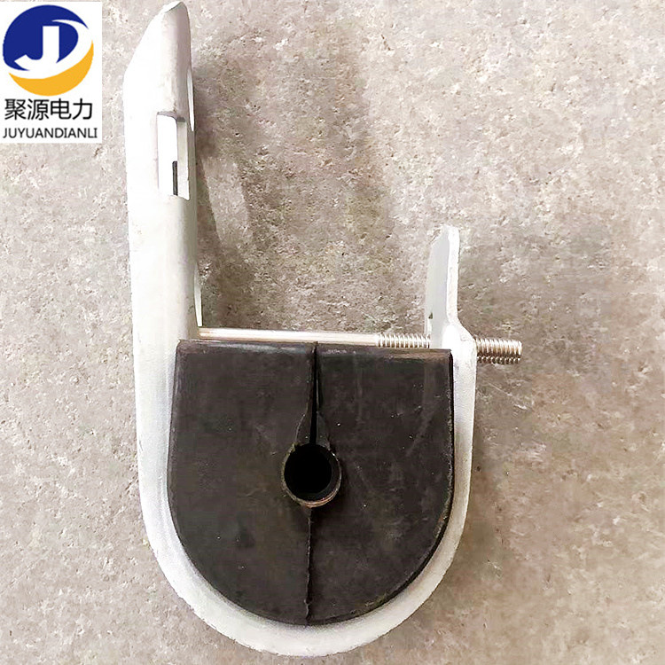 Small Pitch Adss Optical Cable Suspension Clamp Pre-Twisted Suspension Clamp J-Type Suspension Clamp Fixing Fixture