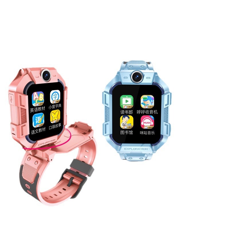 Children's Watch, Little Genius Phone Watch, Can Be Positioned, Smart Electronic Device for Primary School Students, Can Insert Card, Suitable for Huawei and Xiaomi