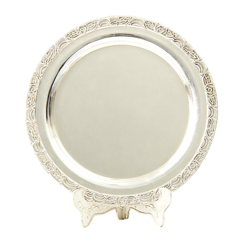 Embossed commemorative plate customized creative metal ornaments school peripheral gifts three-dimensional prize plate commemorative plate in stock wholesale