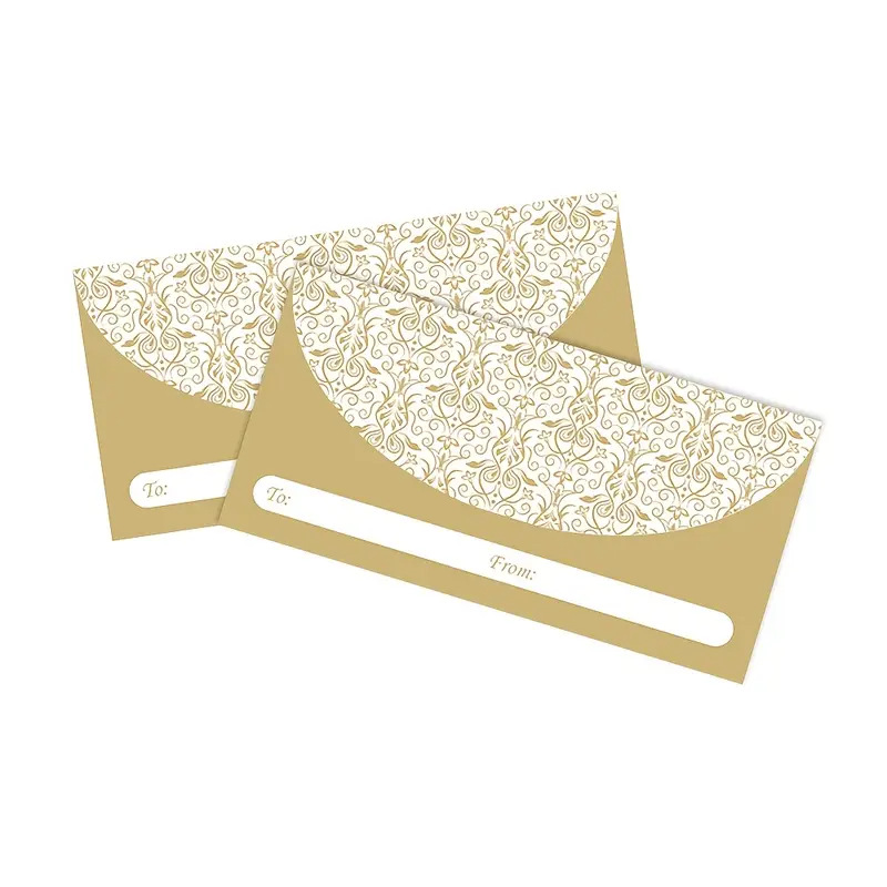 Кросс-бордерный новый в наличииWritable Envelope Wallet элегантный узор кошелек подарок на Новый год самоклеящийся конверт