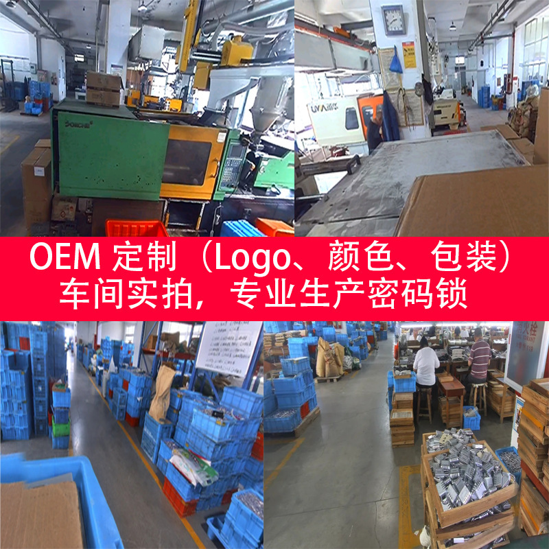 in stock 4 digit combination lock padlock gym warehouse door anti-theft lock metal outdoor large wardrobe padlock