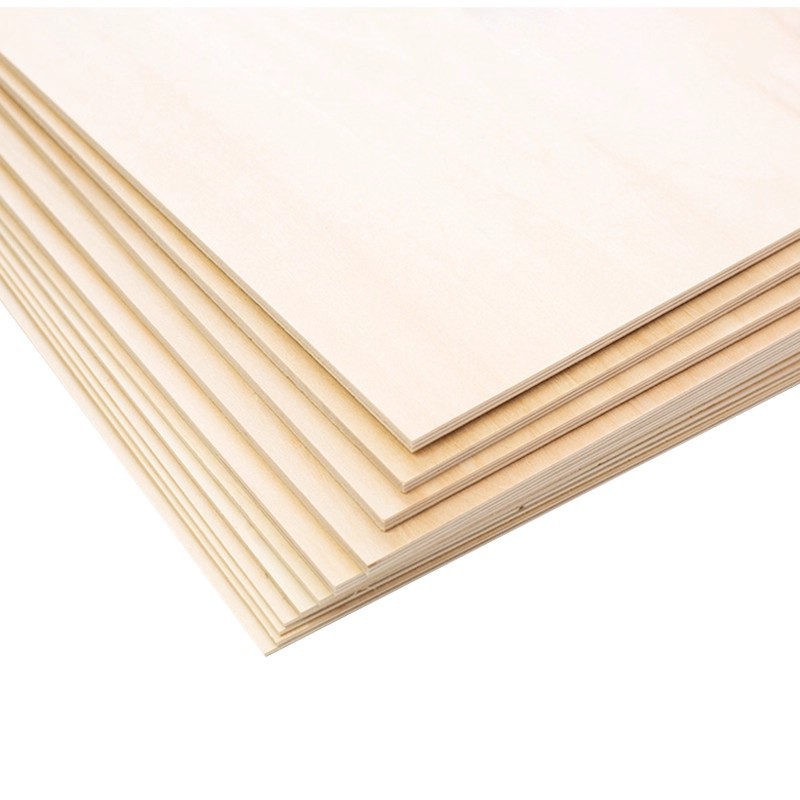 Poplar Plywood Fsc High-Quality Uv Printing Supports Laser Cutting and Stamping, Suitable for Christmas Gifts and DIY Crafts