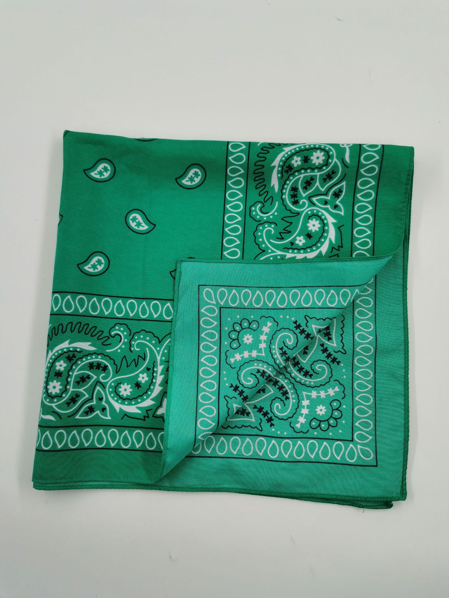 Keding logo turban factory professional printing high quality environmental protection digital printing polyester digital printing turban