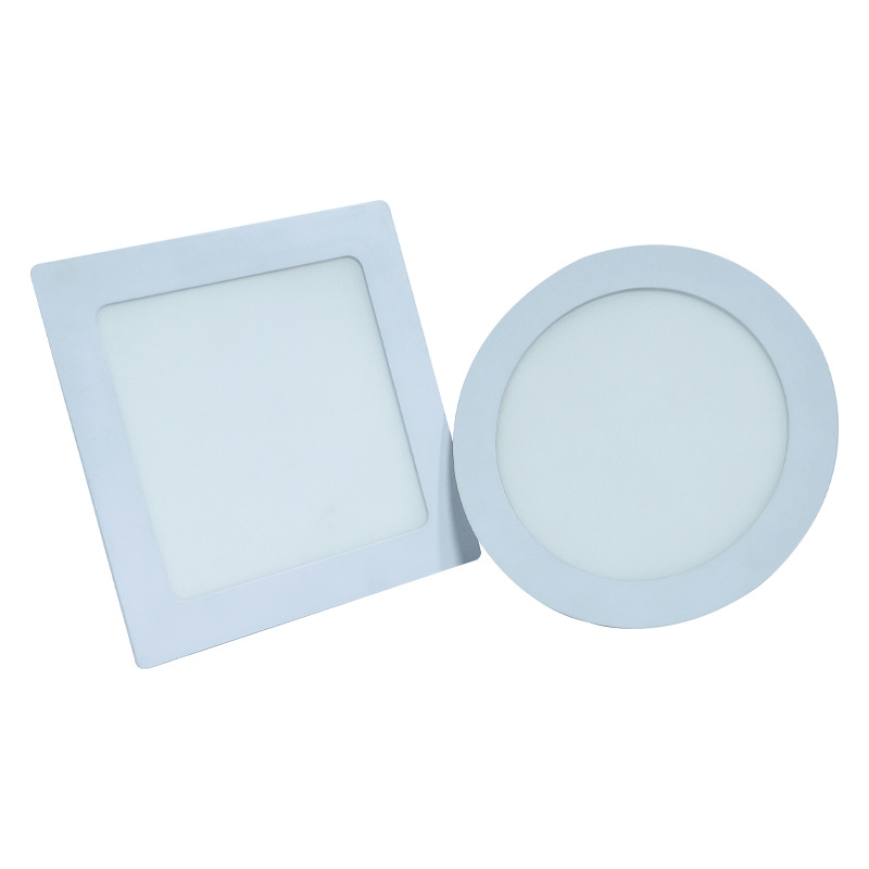 Ultra-Thin Led Panel Light, Wide Voltage Range, High Brightness Ceiling Led Panel Light, Round and Square Recessed Ceiling Light, Embedded Type