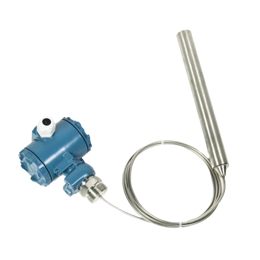 Liquid Level Transmitter Sensing Gas Collector High Temperature Resistant Boiling Water Stainless Steel Diesel Tank Immersion Water Level Meter 4-20Ma