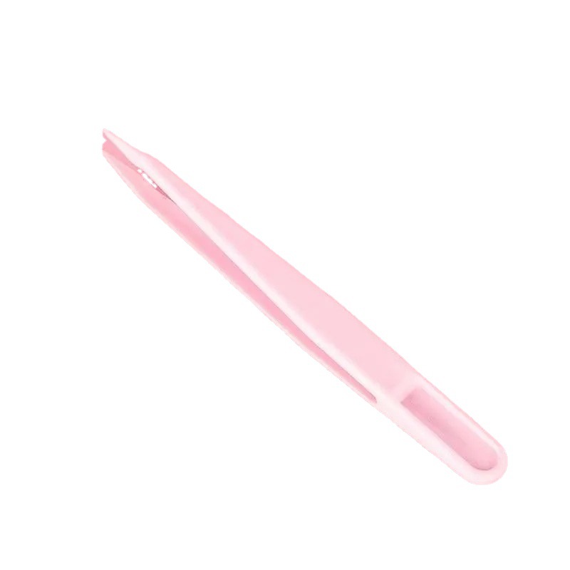 ins wind tweezers hand account color plastic clip student diy nail art clip drill clip sticker clip line pointed Nie Zi