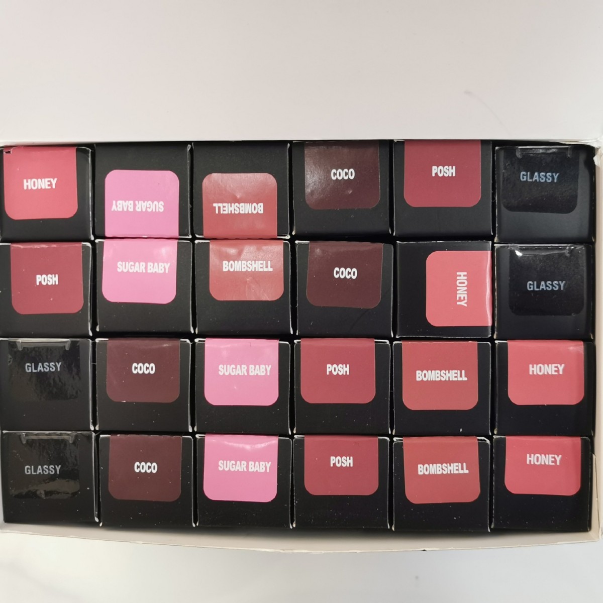 Foreign Trade Hudabeauty Makeup Lip Gloss Moisturizing Non-Stick Lipstick Long-Lasting Non-Smudge Mirror-Like Moisturizing Lipstick