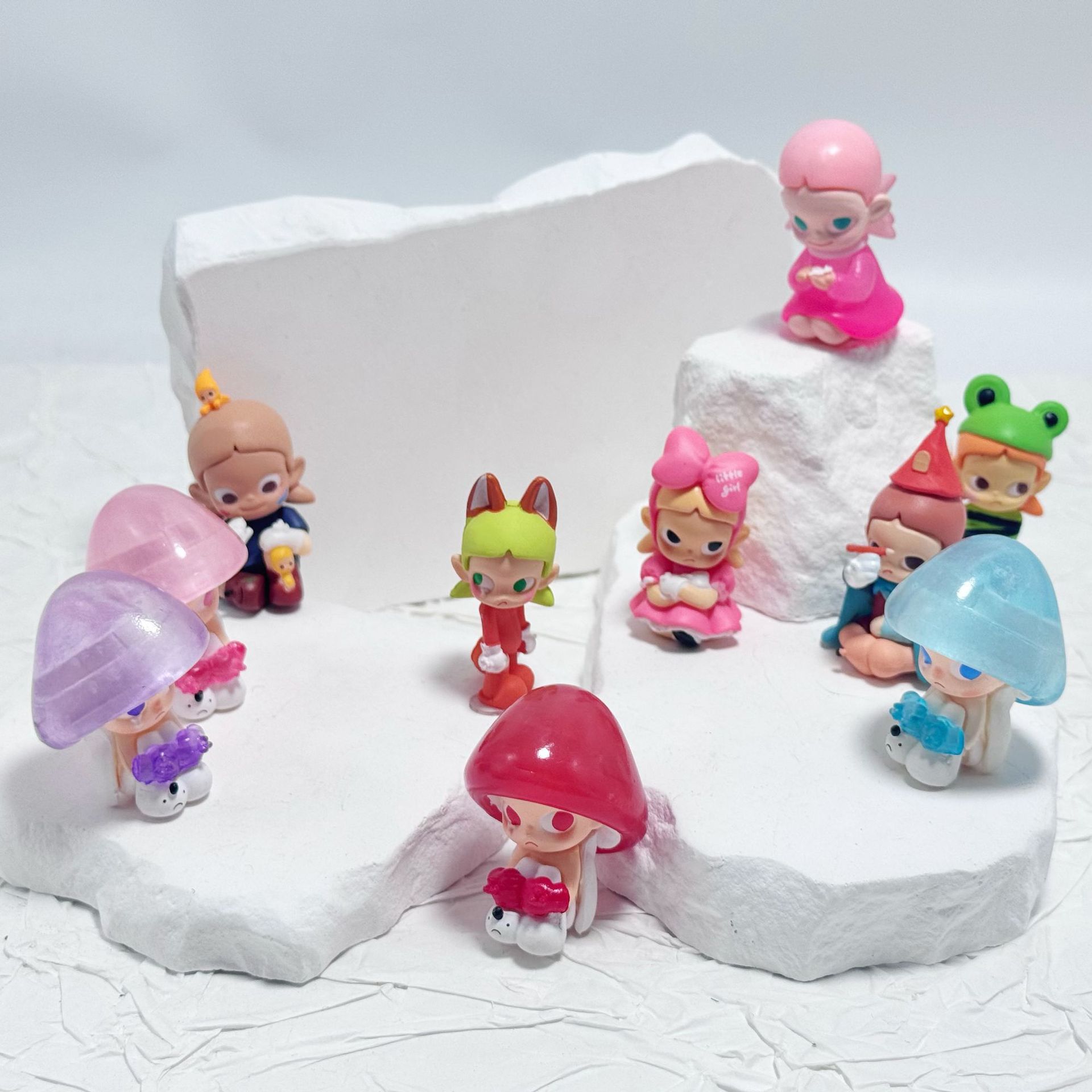 Zsiga Second Creation Trendy Toy Cute DIY Accessories Pendant Ornaments Blind Box Doll Figurine Wholesale