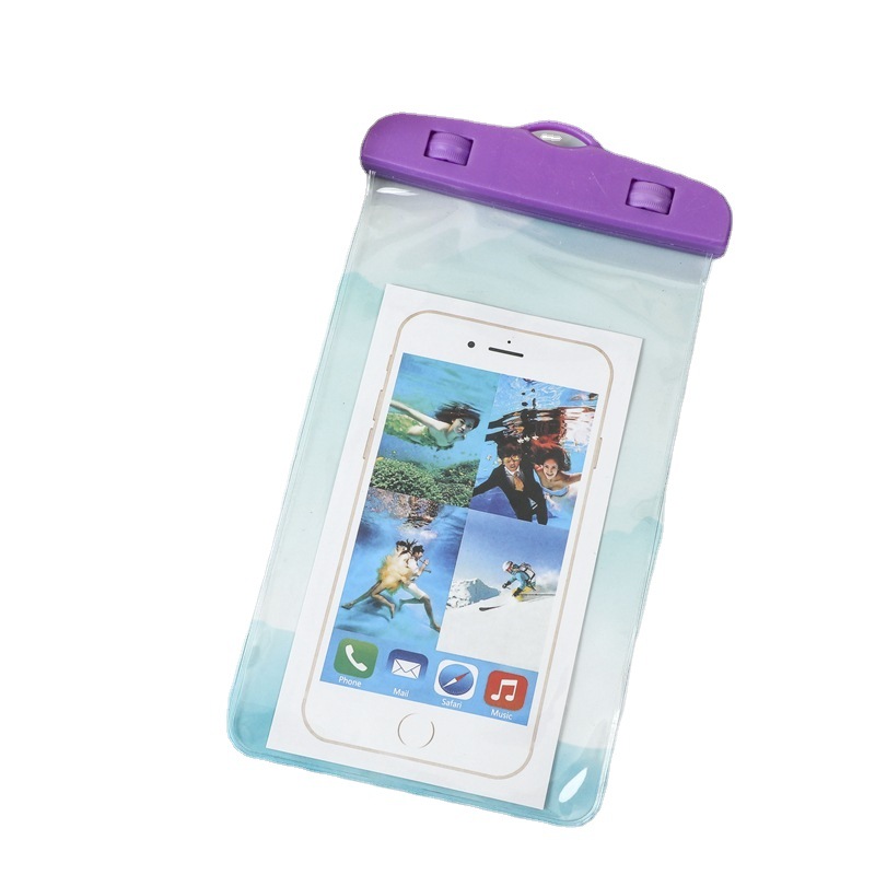 Spot Wholesale Mobile Phone Waterproof Bag Transparent Outdoor Hot Spring Swimming Diving Touch Screen Mobile Phone Protective Bag